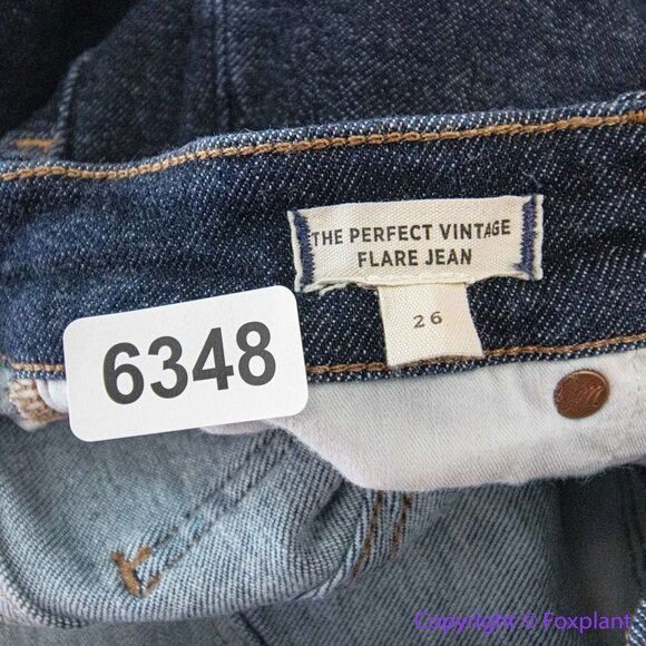 NEW Madewell The‎ Perfect Vintage Flare Jean in Wrenford Wash, 26 - Picture 13 of 16